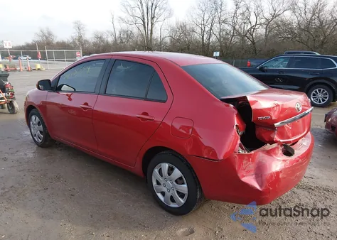 2008 Toyota Yaris z USA, uszkodzony, nr VIN JTDBT903284019961